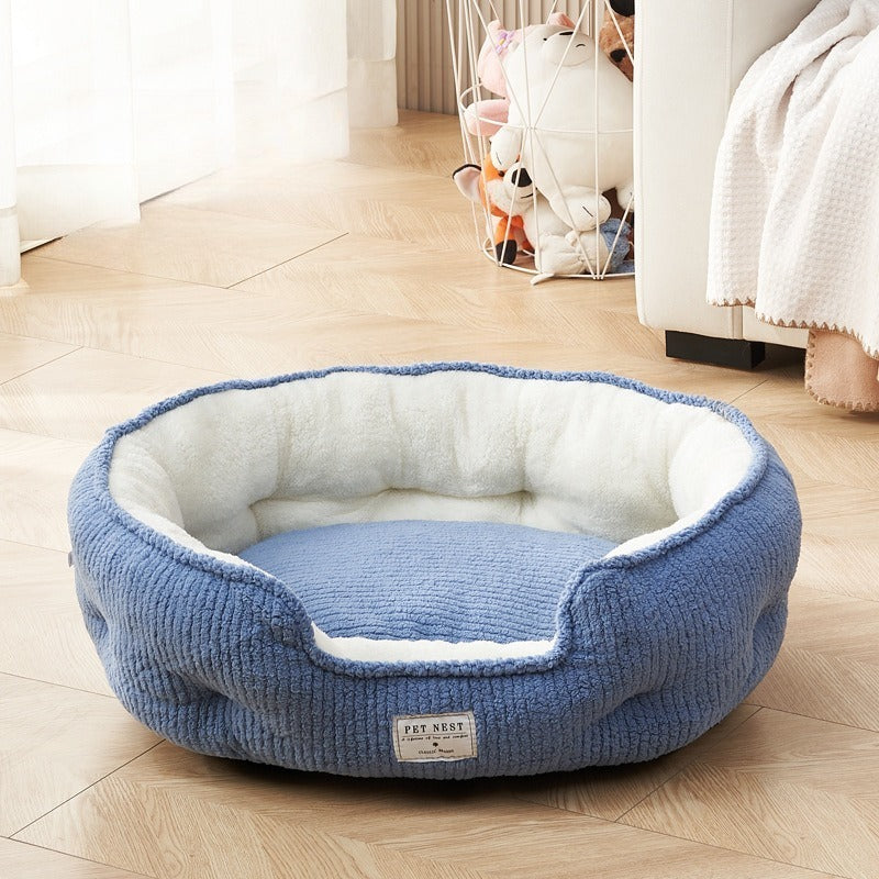 Thick and Warm in Winter, Pet Kennel, Large, Medium and Small Dogs, General Model, Teddy Corgi, Suitable for All Seasons, Christmas Mat, Removable, Washable, Antiskid, Soft, Skin Friendly, Easy to Clean, Practical Household Pet Products