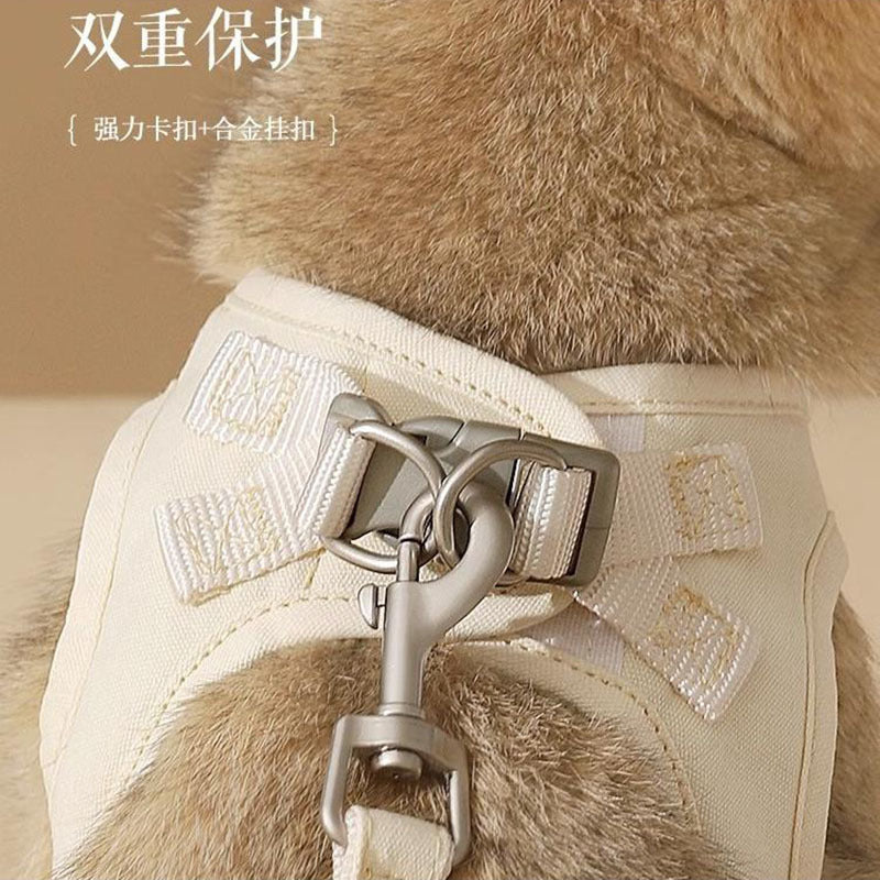 A Cat Harness with a Leash Designed to Prevent Escape, Perfect for Taking Your Cat Out for Walks