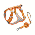 2pcs SET No-Pull Dog Harness with Leash(Length: 98inch\u002F250cm) - Breathable, Padded & Water-Resistant for Everyday Use Great for Small, Medium And Large Dogs.
